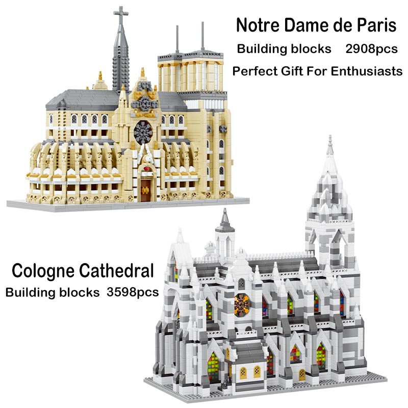 Kids Toys Paris - Набор строительных блоков «Собор Нотр-Дам де