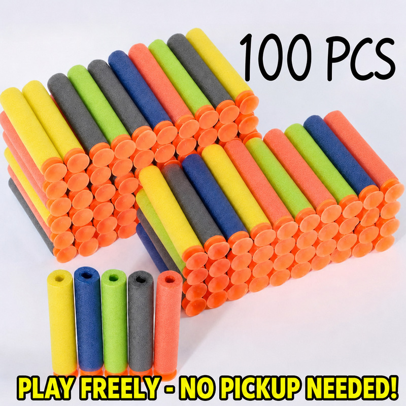 Foam Dart Gun - Набор из 100 штук сменных дротиков