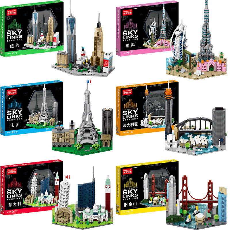 Kids Toys Dubai - Конструктор из кирпичиков: Модель знаменитых зданий