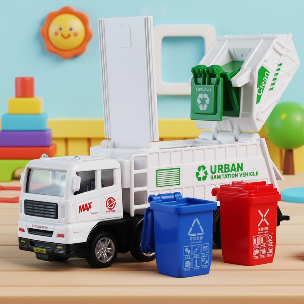 Kids Toys Car - Детские игрушки: инерционная машинка, мусоровоз, спринклер,