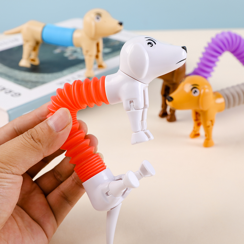 Kids Toys Youtube - Новинка, Весенняя поп-трубка для собак, сенсорная
