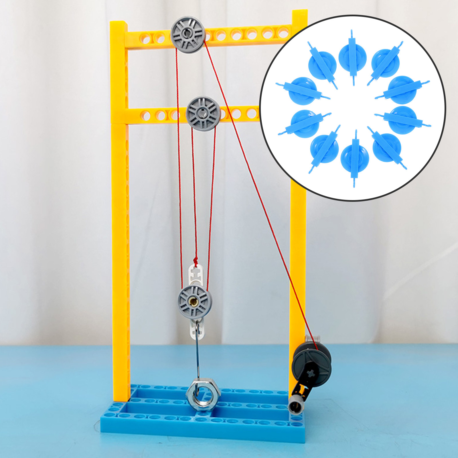 Volcano Experiment Kit - Набор из 10 шкивов для обучения: