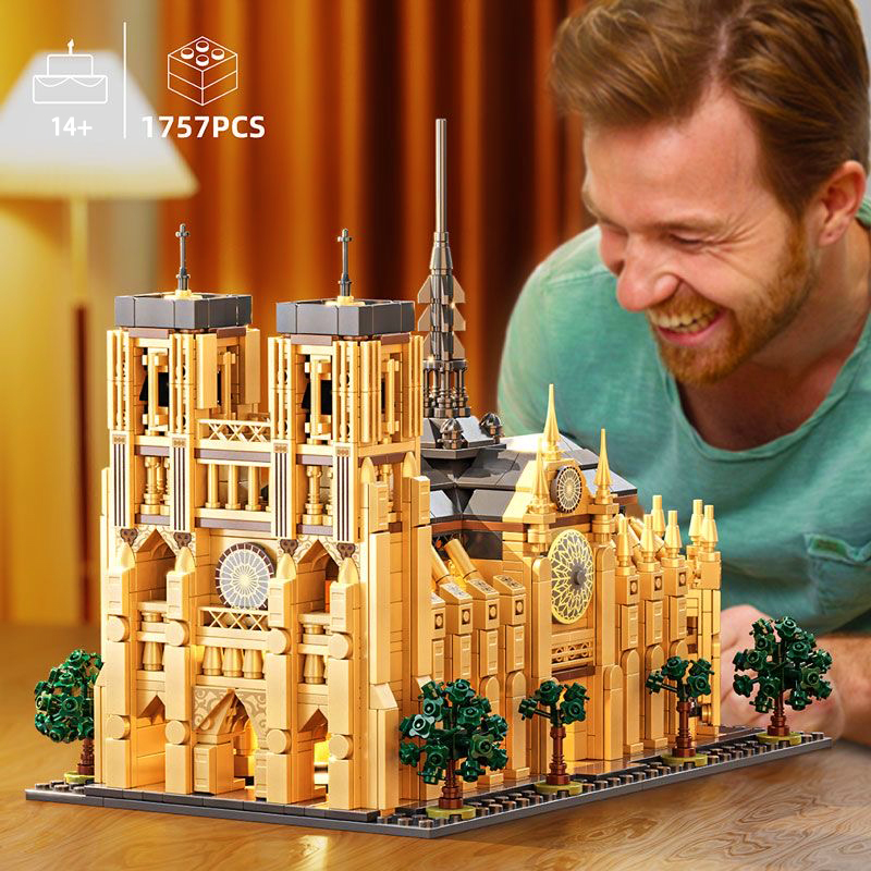 Kids Toys Paris - Серия Street View, город, Notre-dame de