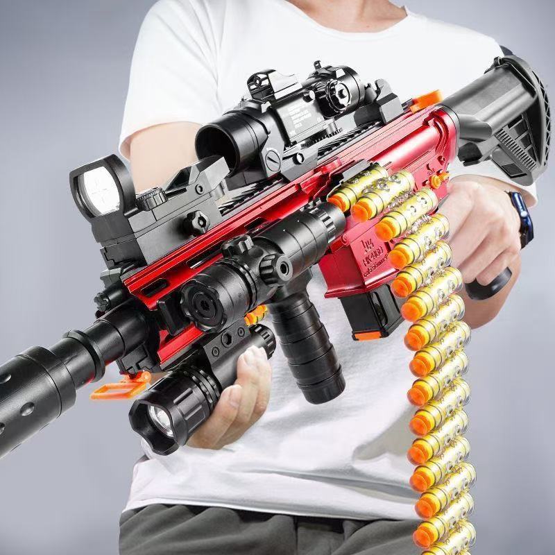 Foam Dart Gun - Игрушечный электрический автоматический пистолет с мягкими
