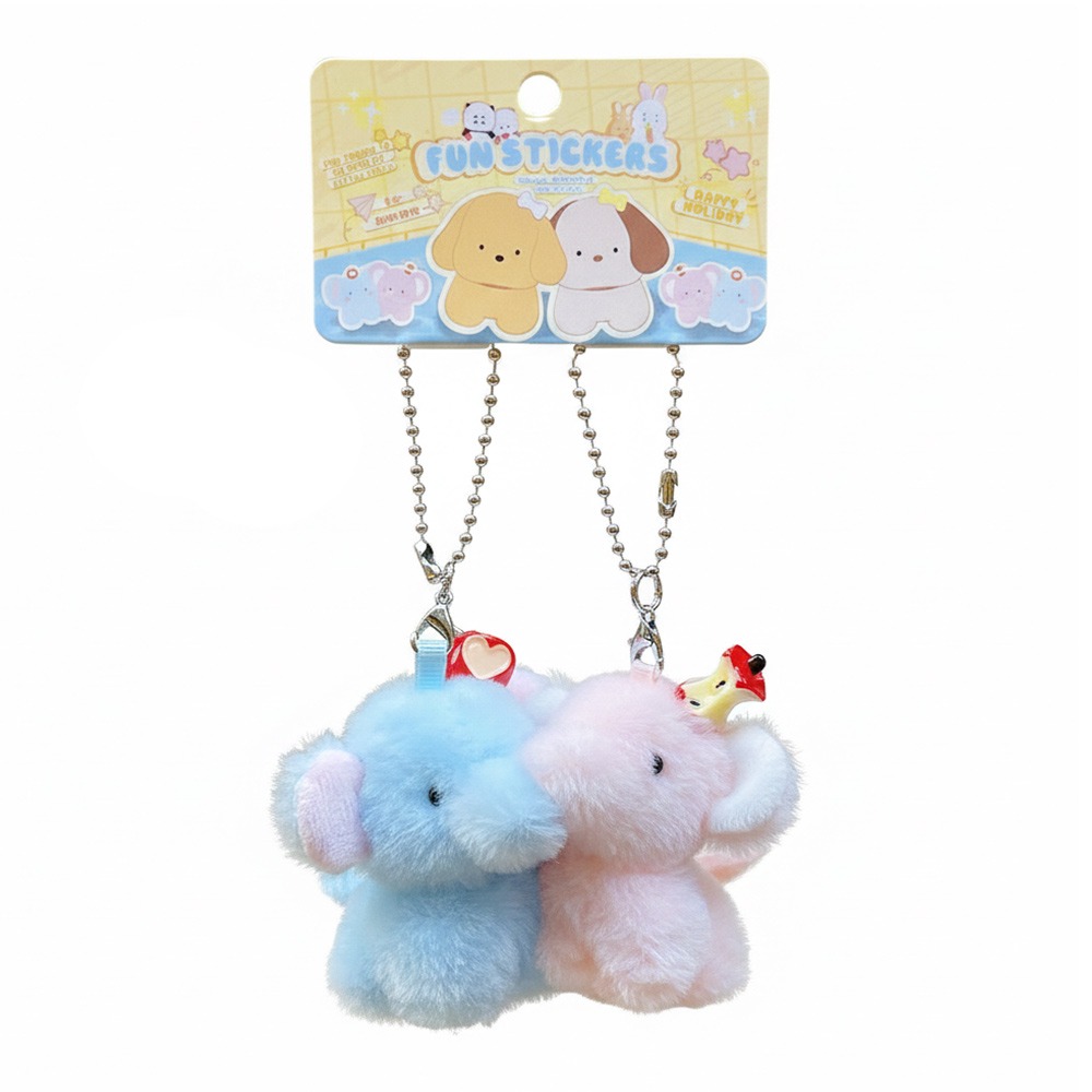 Kids Toys Elephant - Мягкая игрушка-брелок Kawali: мультяшные животные-бестселлеры, талисманы