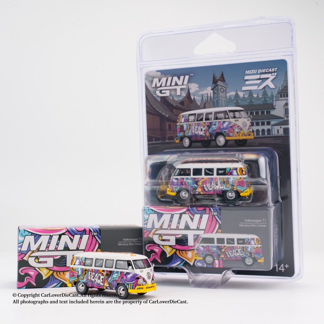 MINIGT 1:64 Volkswagen T1 Micr – обзор и цена Kids Toys Car