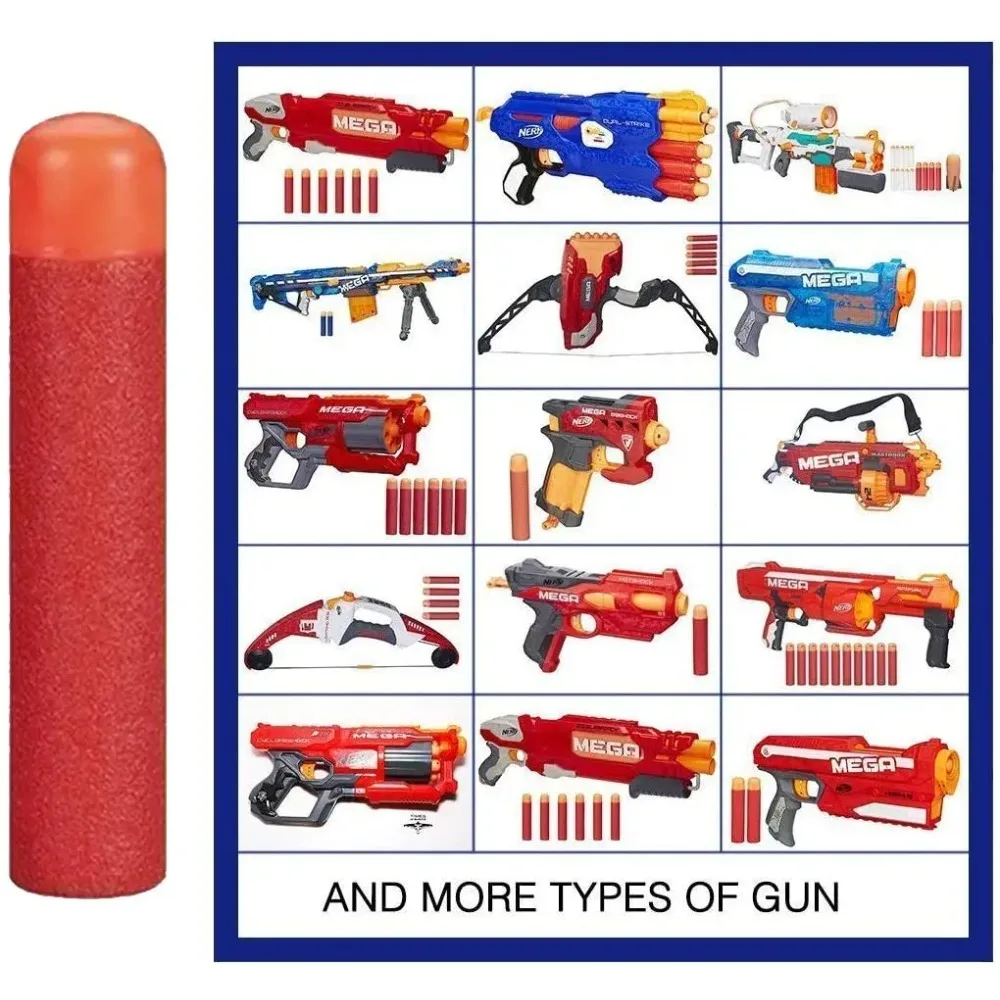 120 упаковок сменных дротиков  – обзор и цена Foam Dart Gun