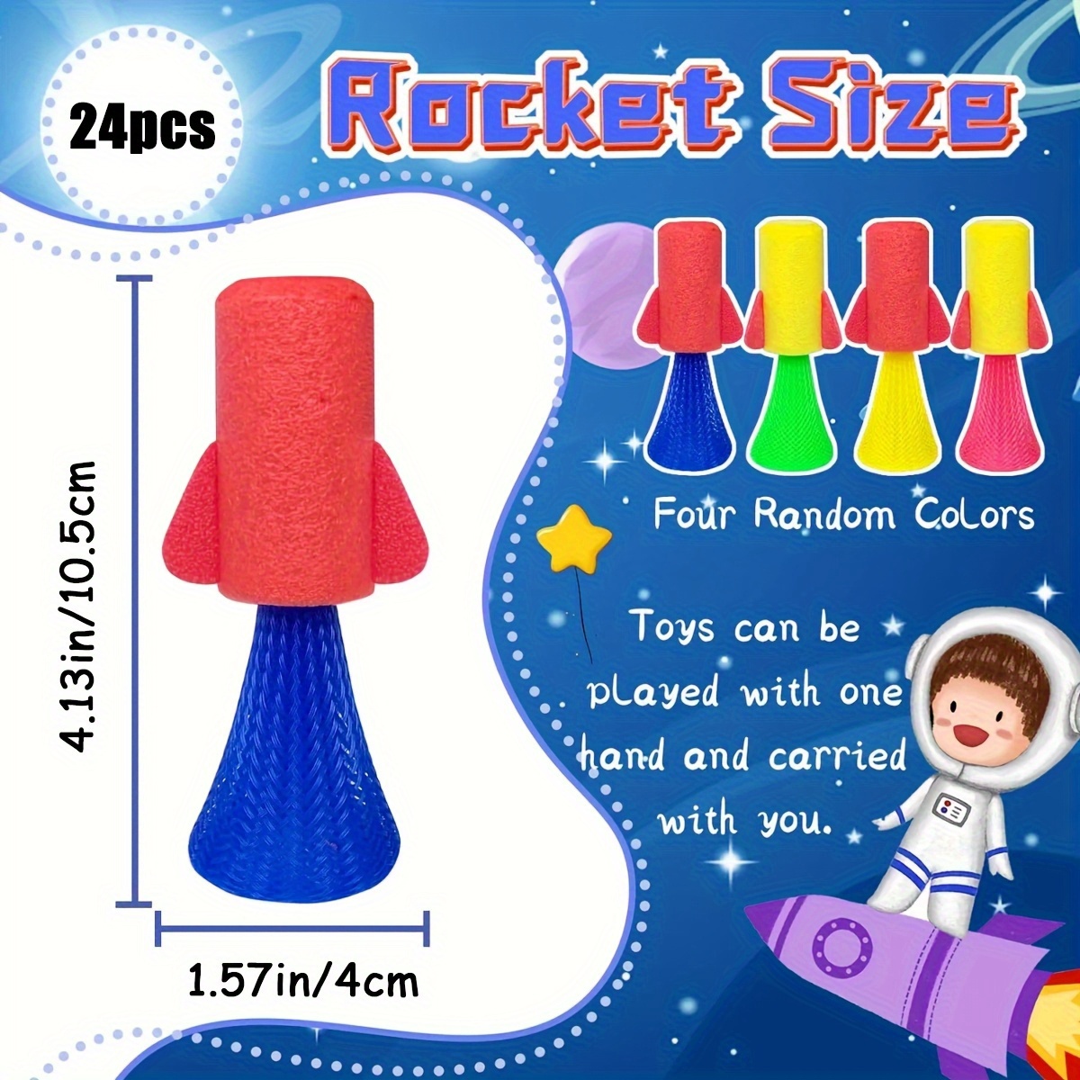 12/24 шт., прыгающие весенние  – обзор и цена Kids Toys Jumping Poppers