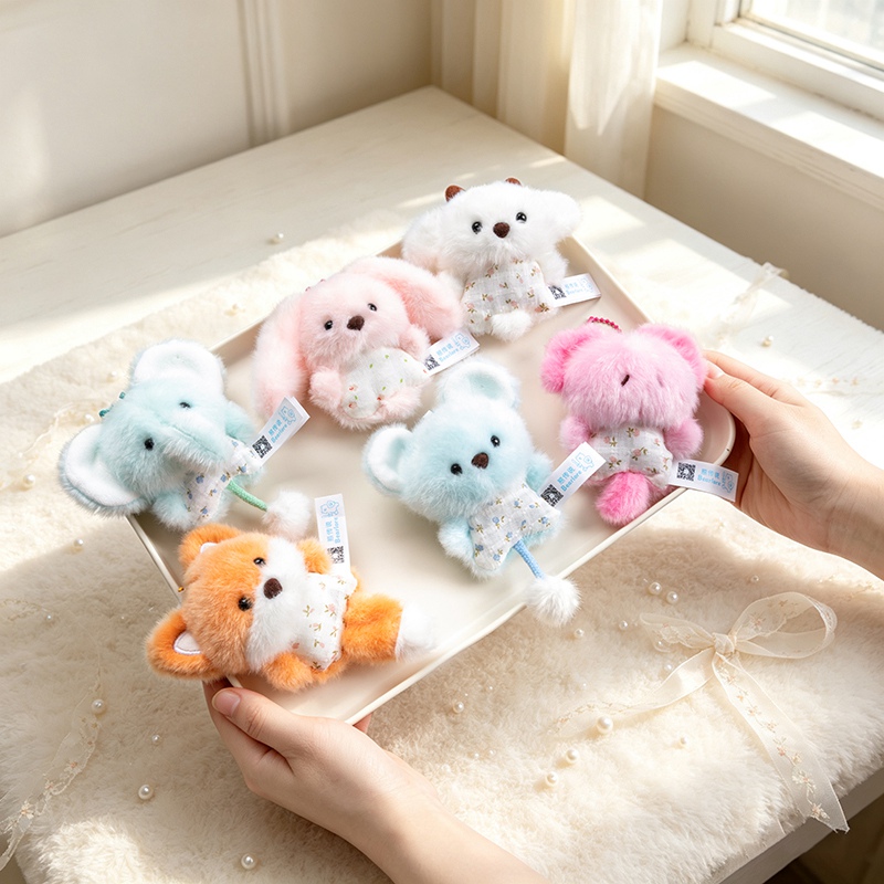 Миниатюрные плюшевые брелоки-п – обзор и цена Kids Toys Elephant