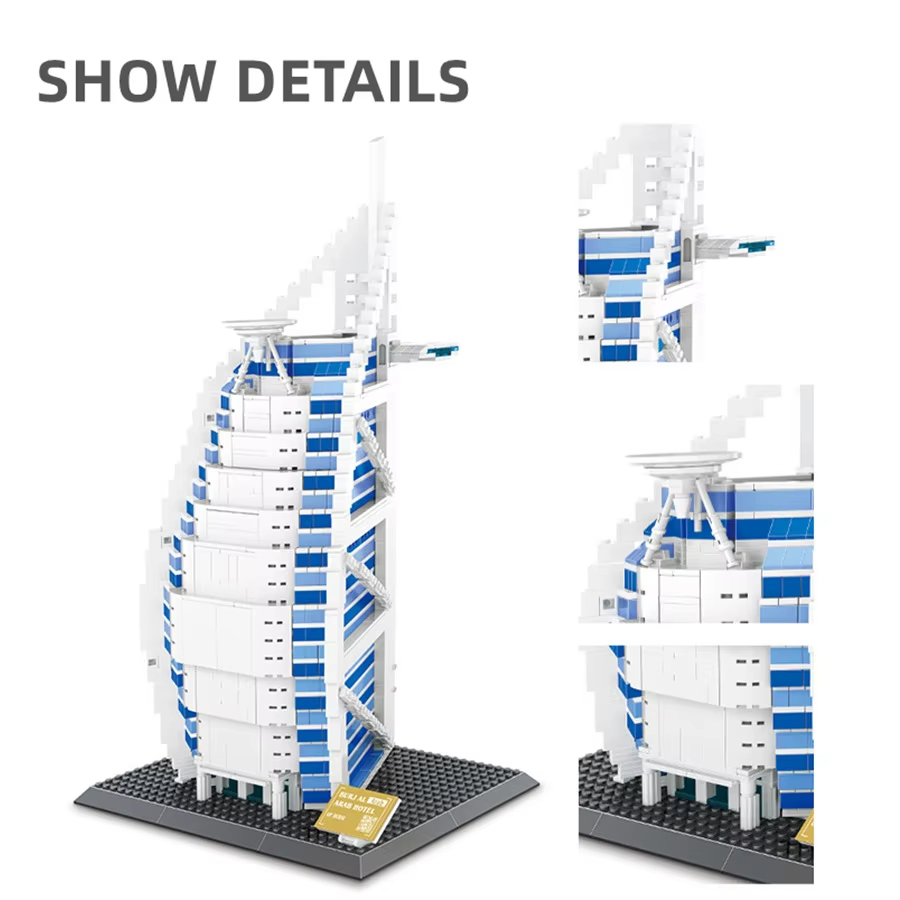 Набор строительных блоков Burj – обзор и цена Kids Toys Dubai