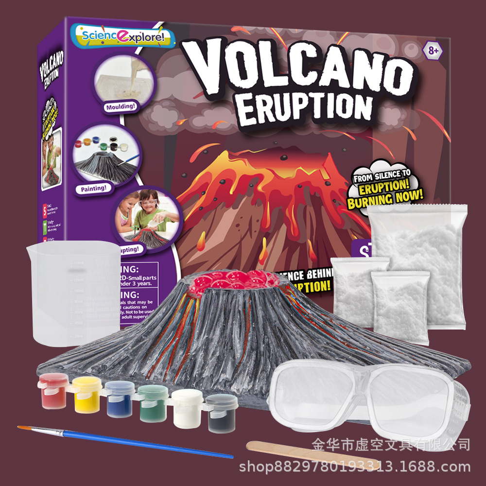 Набор для научных эксперименто – обзор и цена Volcano Experiment Kit