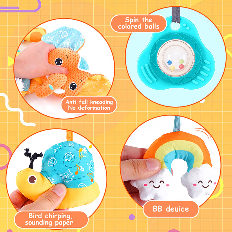 Игрушки для автокресла, цветна – обзор и цена Kids Toys Elephant